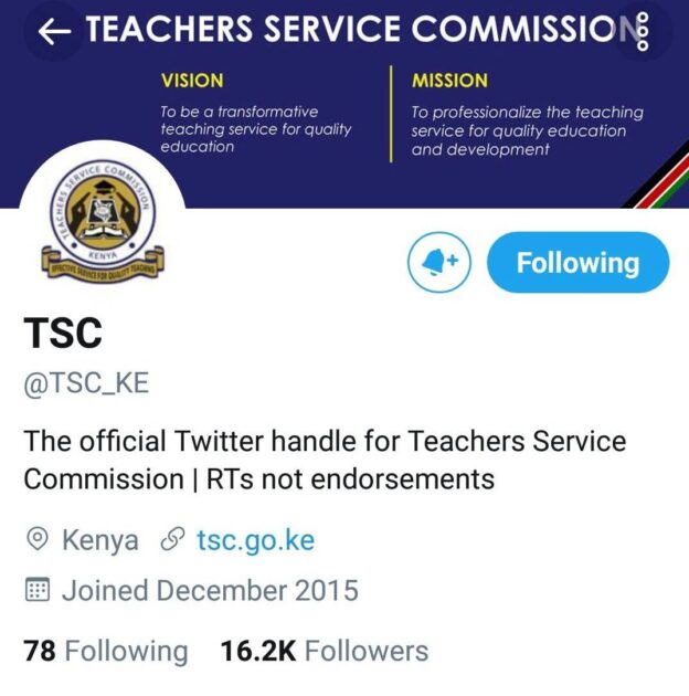 Official TSC twitter account.
