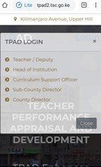 The new TPAD 2 login window.