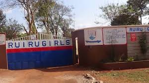 Ruiru Girls High School in Kiambu county. education CS prof George Magoha has said the school will be upgraded to be a centre of excellence.