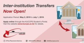 KUCCPS- Inter-Institution Transfer Application for the 2023/2024 Placement Cycle Inter-Institution Transfer Application for the 2023/2024 Placement Cycle.