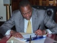 Counties to finally receive cash as President signs into law the 2020/2021 County Revenue Allocation Bill 1 Photo- President Uhuru Muigai Kenyatta.