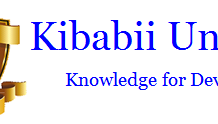 Kibabii University Courses and requirements