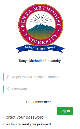 Kenya Methodist University (KEMU) E-Learning Portal Login