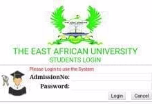 How to Log in to East African University Students Portal, for Registration, E-Learning, Hostel Booking, Fees, Courses and Exam Results 2 How to Log in to East African University Students Portal, for Registration, E-Learning, Hostel Booking, Fees, Courses and Exam Results