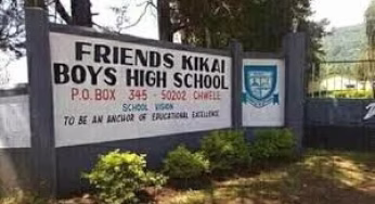 List of best performing County schools in Bungoma County