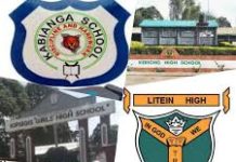 Sub County Secondary Schools in Kericho County; School KNEC Code, Type, Cluster, and Category