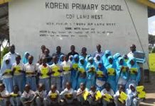 Primary schools in Lamu County; School name, Sub County location, number of Learners