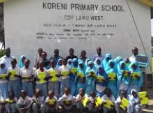 Primary schools in Lamu County; School name, Sub County location, number of Learners 1 Primary schools in Lamu County; School name, Sub County location, number of Learners