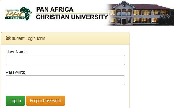 How to Log in to Pan Africa Christian University Students Portal, for Registration, E-Learning, Hostel Booking, Fees, Courses and Exam Results