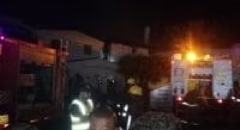 Mombasa hospital on fire…