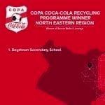 Winners of the 2019 Copa Coca Cola Recycling programme.