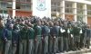 Maseno School students celebrate at a past feat.