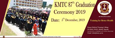 2019 KMTC graduation Ceremony; Graduation Date, Venue, Time, Fees and other details