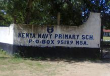 kenya navy primary school in Mombasa that produced the best 2019 KCPE candidate.