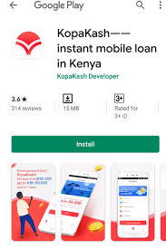 KopaKash App and loans; Instant and cheap loans