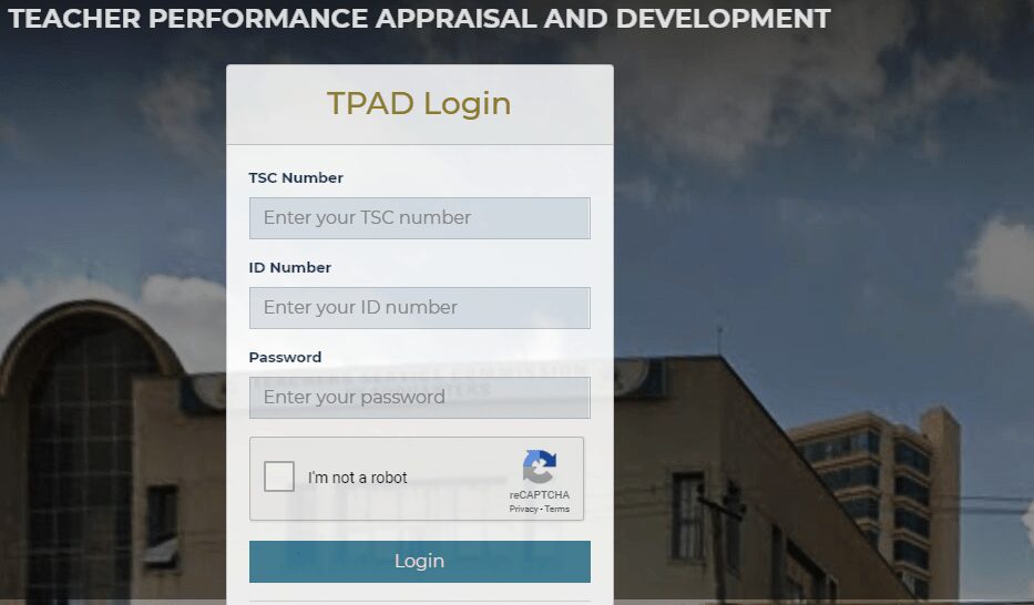 How to create, Login and use the new TPAD 2 Account (https://tpad2.tsc.go.ke/)