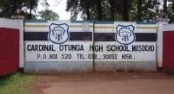 KCSE 2019 results for Cardinal Otunga High School, Mosocho