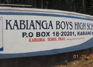 Kabianga High School