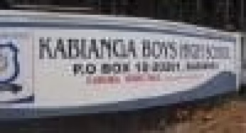 Kabianga High School KCSE 2020-2021 results analysis, grade count and results for all candidates