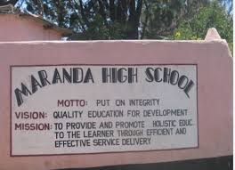 Maranda High KCSE results, location, contacts, admissions, Fees and more.