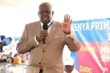 Education CS Prof George Magoha at a past event.