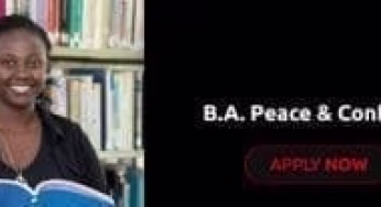 Bachelor of Arts in Peace Education course; Requirements, duration, job opportunities and universities offering the course