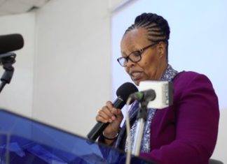 Knec Chief Executive Officer Dr Mercy Karogo at a past event.