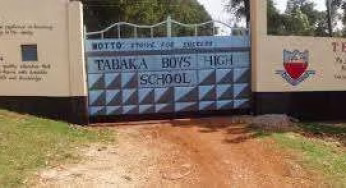 Tabaka Secondary School KCSE Results KNEC Code, Admissions, Location, Contacts, Fees, Students’ Uniform, History, Directions and KCSE Overall School Grade Count Summary