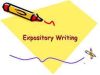 Expository writing; Here are the must know Language Techniques.