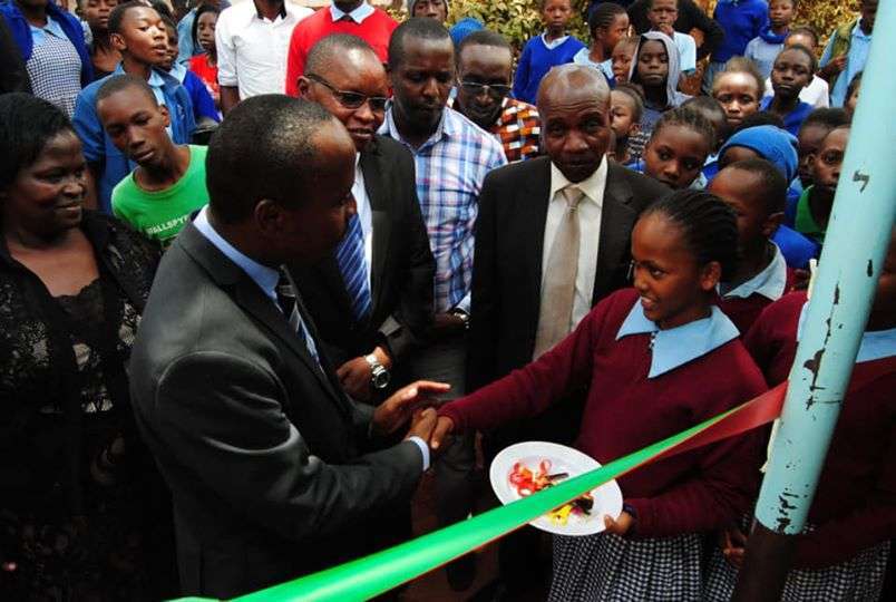 Here is the new secondary school opened to accommodate form ones who missed slots