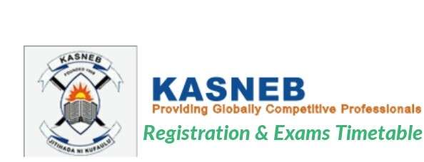 KASNEB Examination registration, time tables and results.