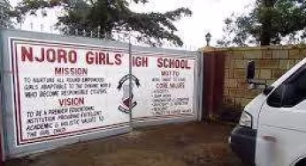 Njoro Girls Secondary School’s KCSE Results, KNEC Code, Admissions, Location, Contacts, Fees, Students’ Uniform, History, Directions and KCSE Overall School Grade Count Summary
