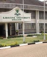 Karatina University 2020/ 2021 KUCCPS admission letters and Lists
