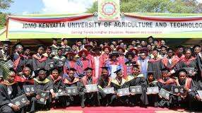 Jomo Kenyatta University of Agriculture and Technology Students' admission letters.