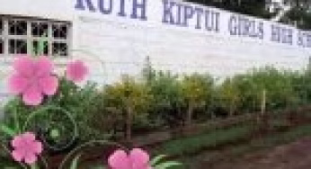 Ruth Kiptui Girls High School Kasok KCSE Results, KNEC Code, Admissions, Location, Contacts, Fees, Students’ Uniform, History, Directions and KCSE Overall School Grade Count Summary School’s KCSE Results, KNEC Code, Admissions, Location, Contacts, Fees, Students’ Uniform, History, Directions and KCSE Overall School Grade Count Summary