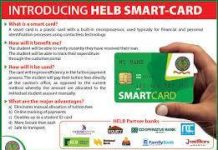 Helb smart card for students..