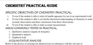 Free Chemistry notes, schemes, lesson plans, KCSE Past Papers, Termly Examinations, revision materials and marking schemes.