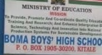 Boma Boys High School; full details, KCSE  Analysis, Contacts, Location, Admissions, History, Fees, Portal Login, Website, KNEC Code