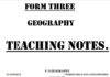 Free Geography notes, schemes, lesson plans, KCSE Past Papers, Termly Examinations, revision materials and marking schemes.