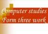 Free Computer Studies notes, schemes, lesson plans, KCSE Past Papers, Termly Examinations, revision materials and marking schemes.