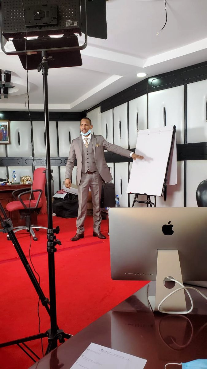 Hon. Babu Owino during a previous online revision lesson for KCSE candidates.