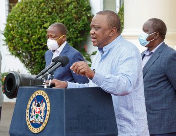 Full address by President Uhuru Kenyatta today on the 8-point stimulus programme