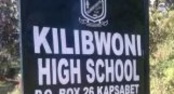 Kilibwoni Boys High School ; full details, KCSE Analysis, Contacts, Location, Admissions, History, Fees, Portal Login, Website, KNEC Code