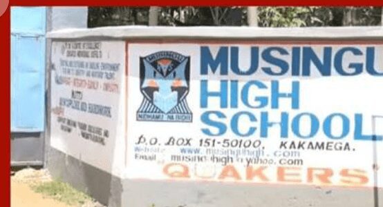 Musingu High School ; full details, KCSE  Analysis, Contacts, Location, Admissions, History, Fees, Portal Login, Website, KNEC Code