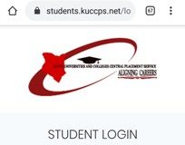 The KUCCPS students portal; https://students.kuccps.net/