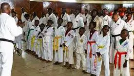 Learners receiving training in Taekwondo. Schools will now be expected to offer training in interpersonal and psychological skills.