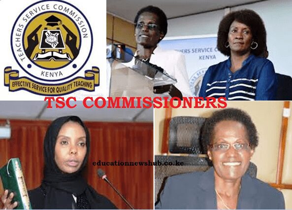 TSC Commissioners; Current list, responsibilities and qualifications