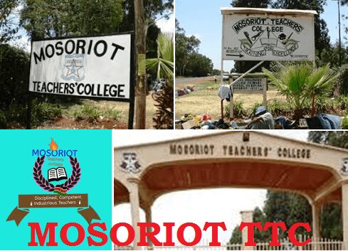 Mosoriot TTC courses, requirements, applications and contacts.