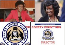 TSC County Directors in all counties.