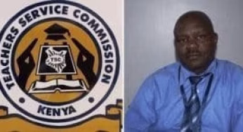 Kihumba Kamotho, the Former TSC head of communications, is dead